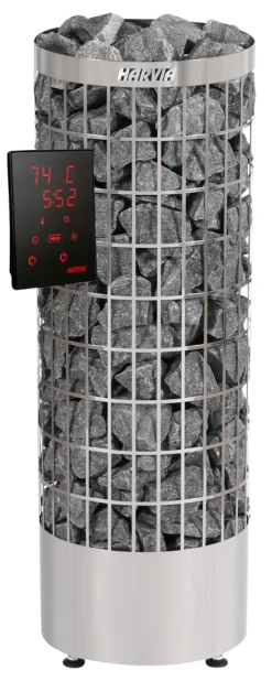 HARVIA Bastuaggregat Och Uppvärmning<AGGREGAT PC70XE CILINDRO STEEL, GOLVSTÅENDE