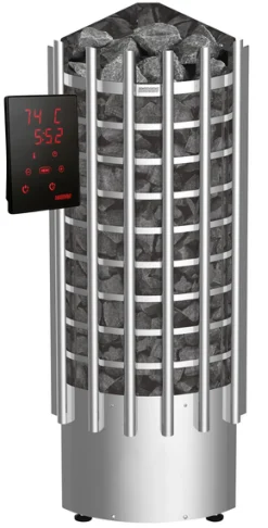 HARVIA Bastuaggregat Och Uppvärmning<AGGREGAT TRC90XE GLOW CORNER, STEEL GOLVSTÅENDE