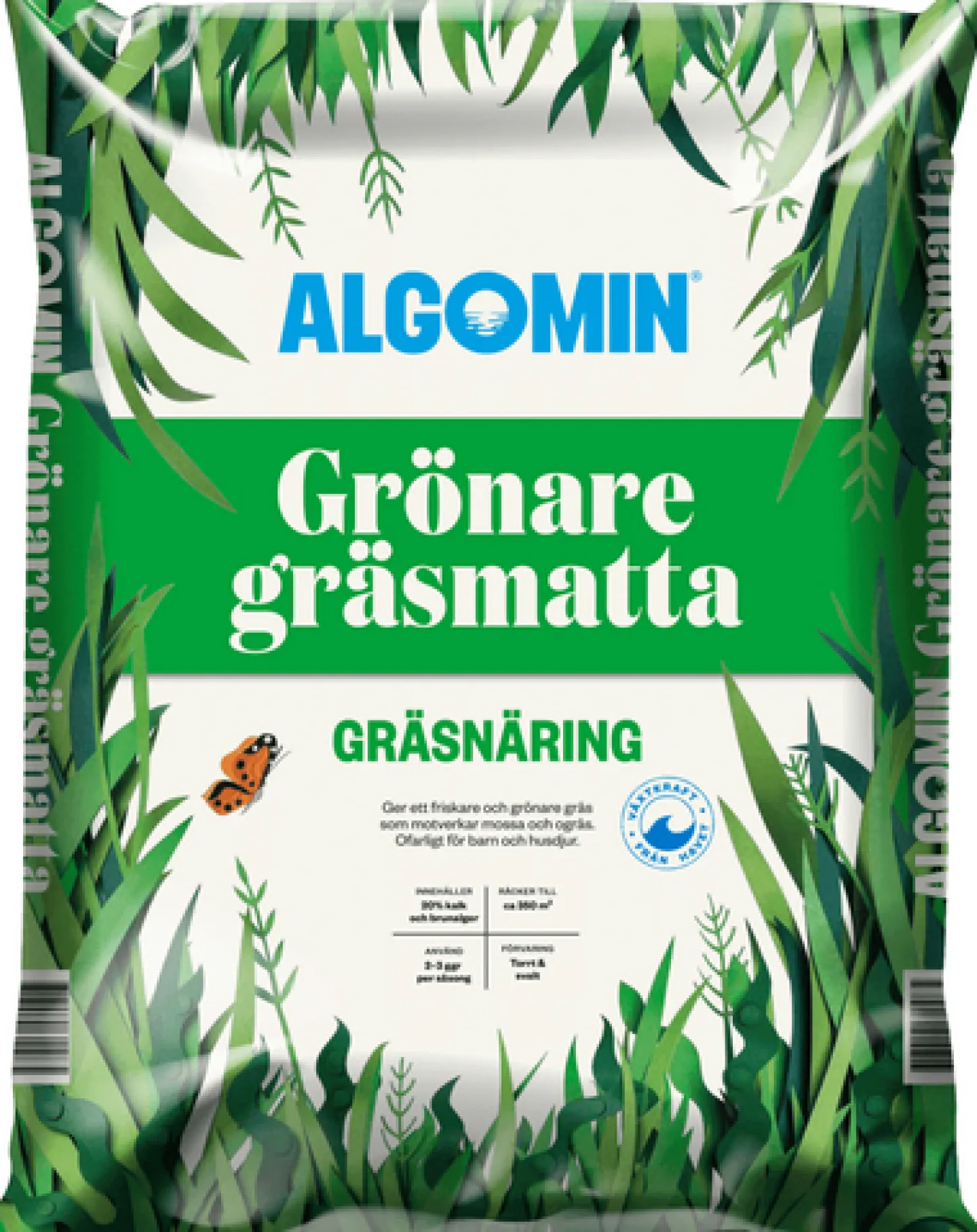 ALGOMIN Övrigt Trädgård<GRÖNARE GRÄSMATTA 6,5 KG
