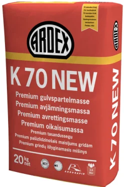 ARDEX AVJÄMNINGSMASSA K70 20KG LAGRINGSTID 12MÅN NY! Outlet