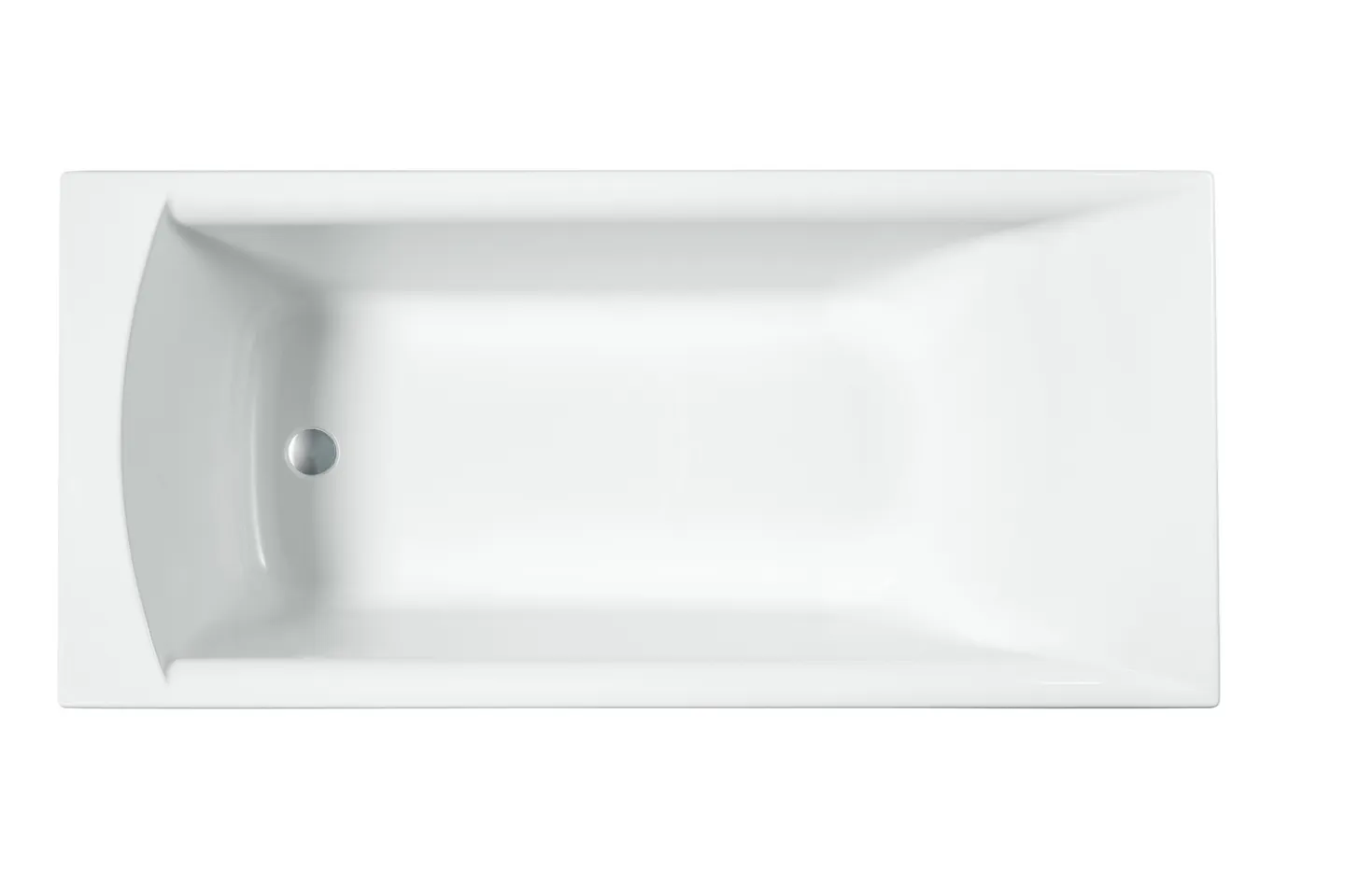 SVEDBERGS BADKAR KALIX VIT FRONT 149X55,8X69,5CM Best