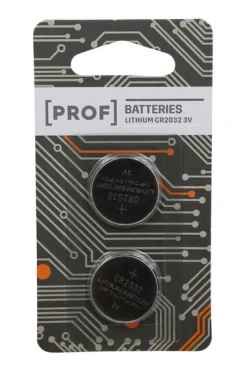PROF BATTERI LITIUM CR2032 3V 2ST/FRP KNAPP Discount