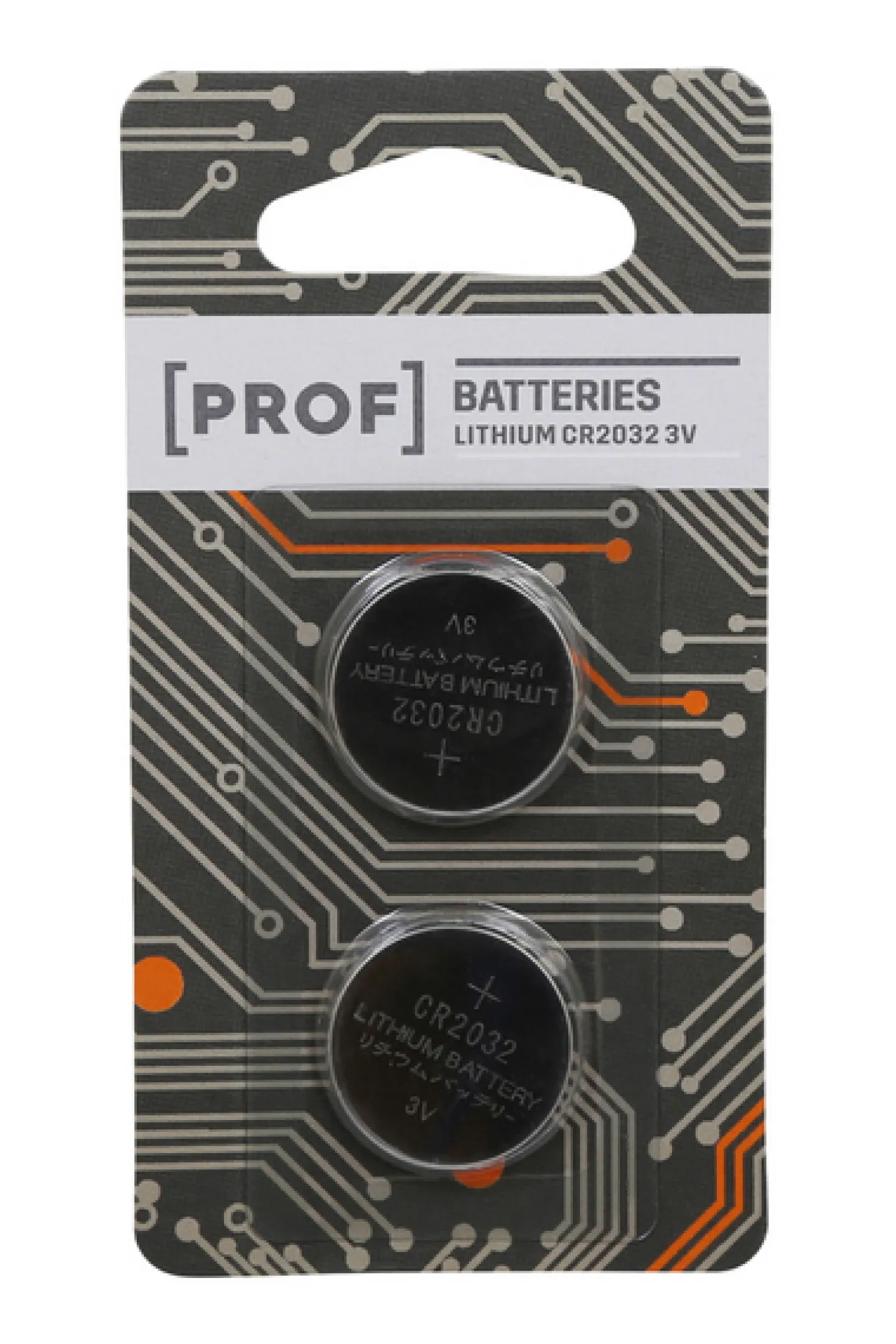 PROF BATTERI LITIUM CR2032 3V 2ST/FRP KNAPP Discount