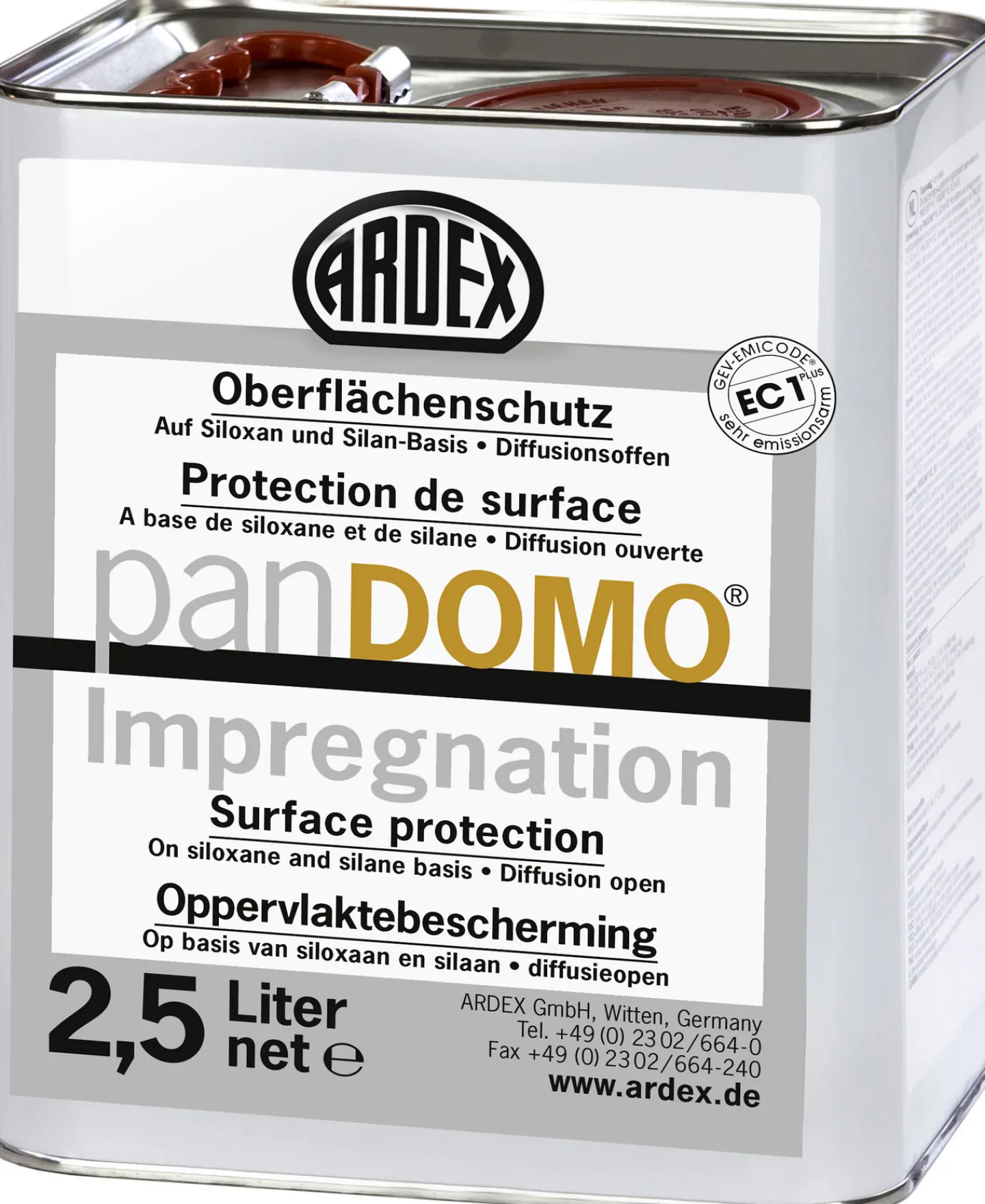 ARDEX Övrigt Bruk Och Bindemedel<BETONGIMPREGNERING PANDOMO INPREGNATION 2,5L