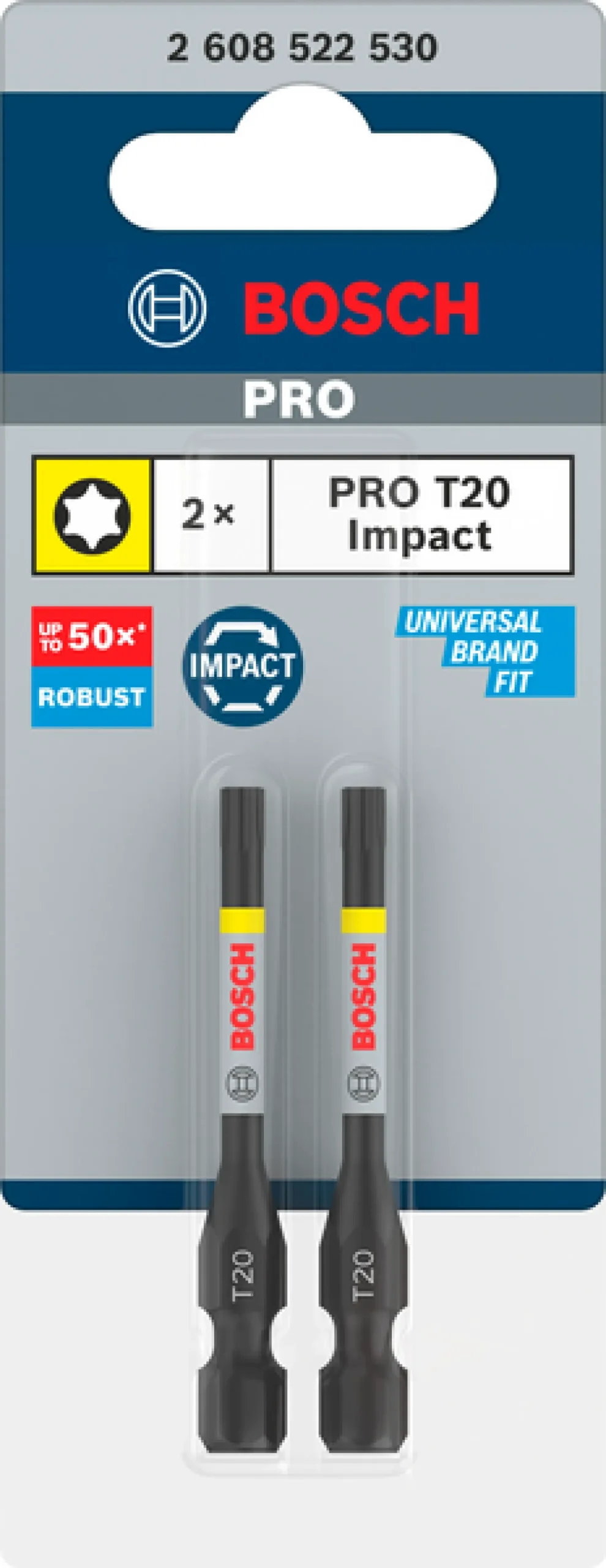 BOSCH BITS IMPACT T20 55MM 2ST Best