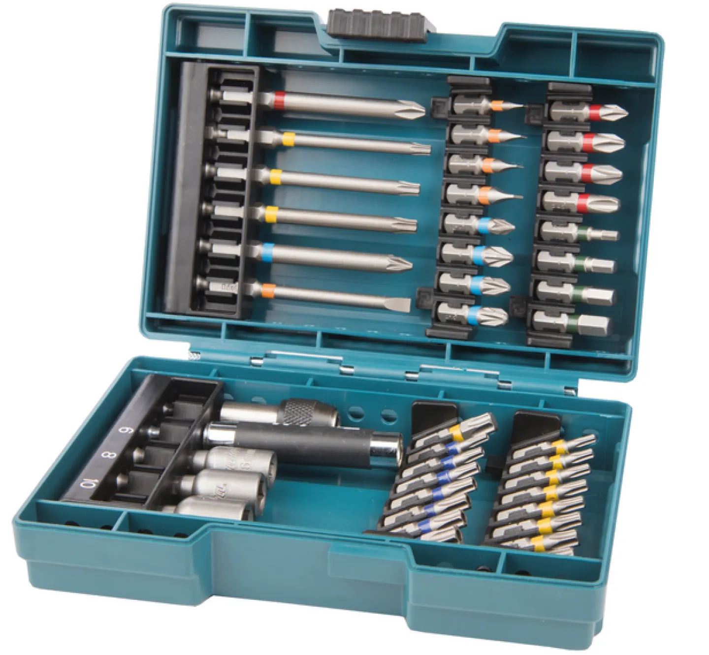 MAKITA Bits<BITSSATS 43DELAR FÄRGKODADE