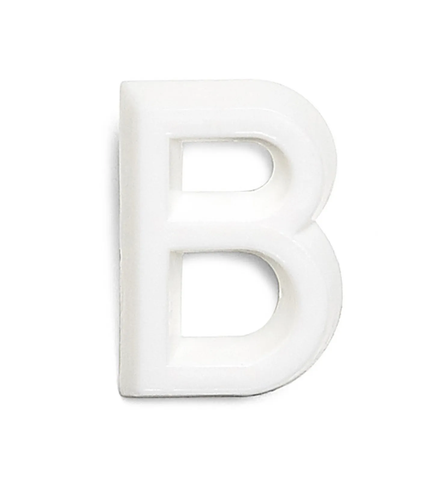 HABO BOKSTAV 1002 PLAST VIT B 13MM, 1002 13MM PLAST VIT B