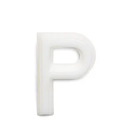 HABO BOKSTAV 1002 PLAST VIT P 13MM, 1002 13MM PLAST VIT P Best