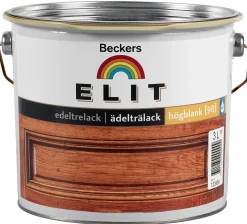BECKERS Lack, Vax Och Olja<ÄDELTRÄLACK ELIT 3L