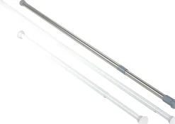 ARROW DUSCHDRAPERISTÅNG 75-125CM VIT CM VIT SAFIR RAK