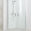 CELLO Duschar<DUSCHHÖRN OTTAWA 90X90 RUND KLARGLAS
