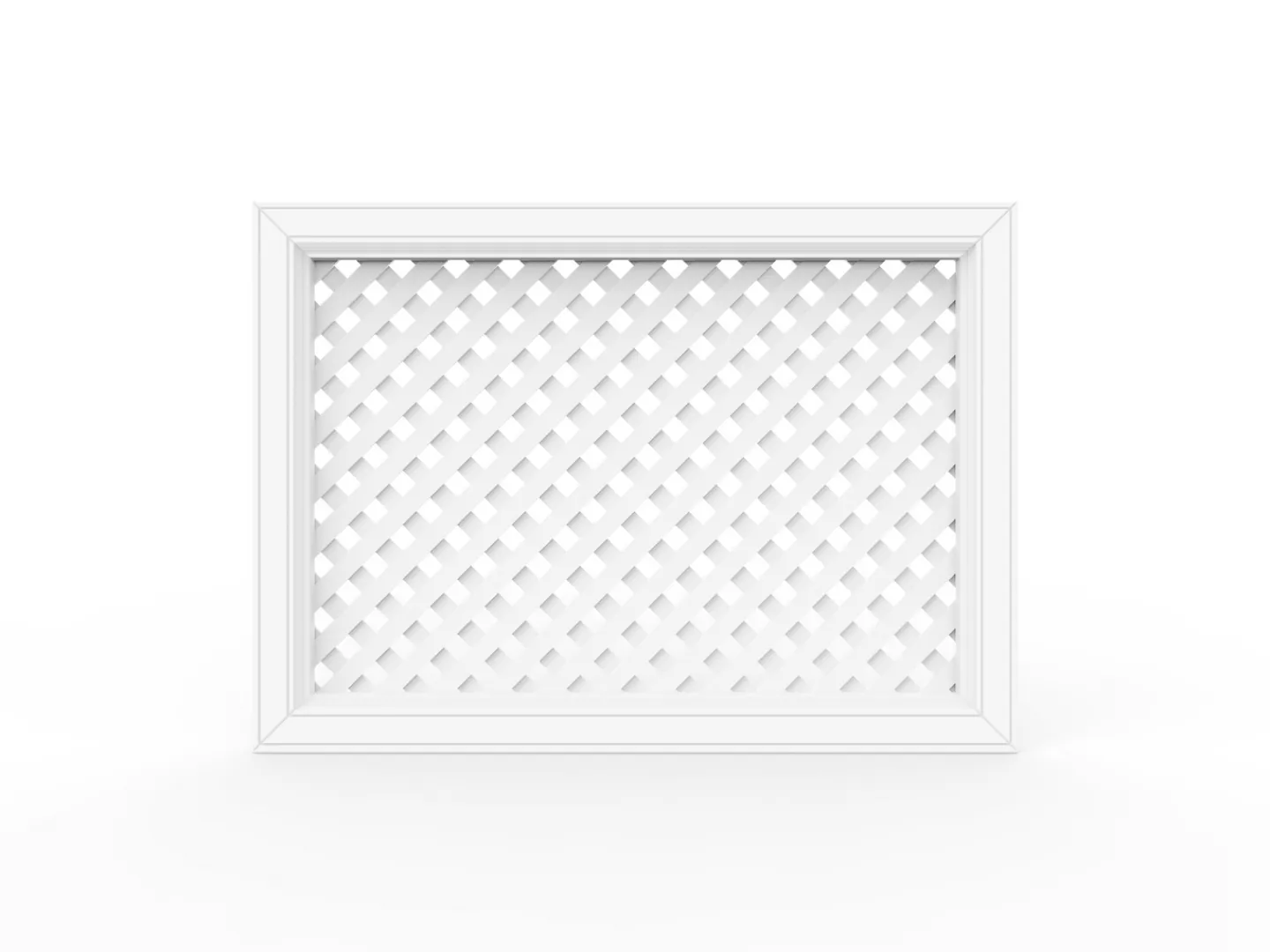 LUNDBERGS ELEMENTSKYDD KLARA VIT 442X700, MDF 442X700MM