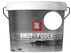 FALU RÖDFÄRG KNUT & FODER VIT 3L Hot