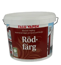 FALU VAPEN FÄRG FALU VAPEN RÖDFÖRG RÖD 4L Clearance