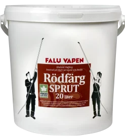 FALU VAPEN FÄRG AB FALU VAPEN RÖDFÄRG SPRUTKVALITÉT RÖD 20L Sale