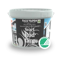 FALU VAPEN FÄRG AB FALU VAPEN RÖDFÄRG SVART PENSELKVALITÉT 10L