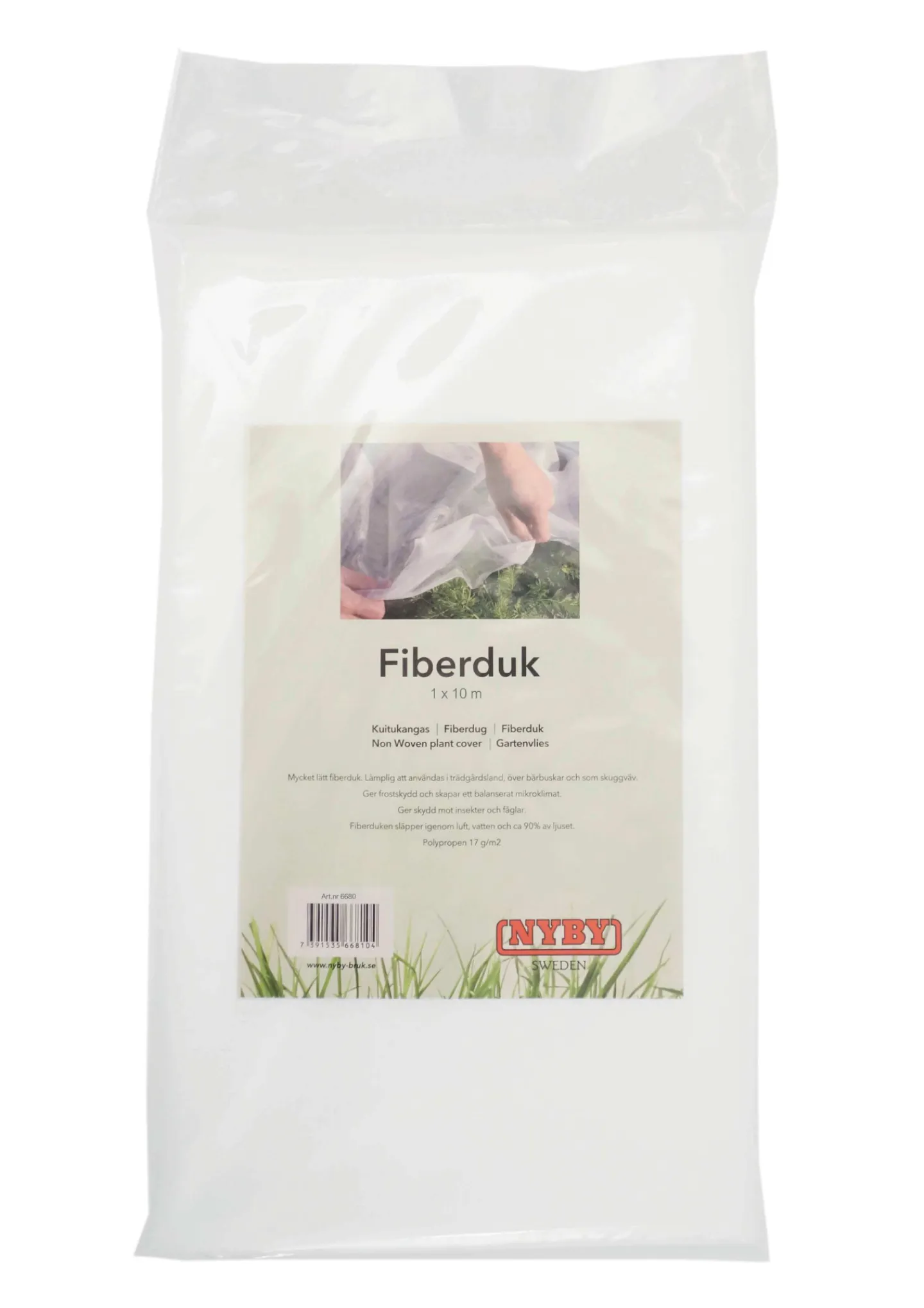 NYBY Mark Och Fiberdukar<FIBERDUK 17G 1X10M 10M2