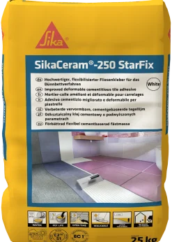 SIKA FÄSTMASSA CERAM-250 VIT 25KG Hot