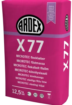 ARDEX FÄSTMASSA X77 GRÅ 12,5KG LAGRINGSTID 12MÅN Clearance