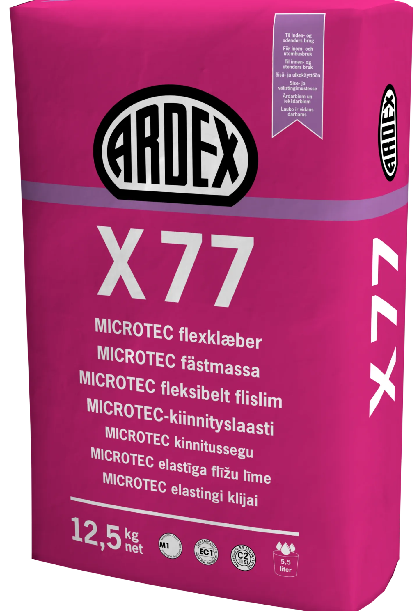 ARDEX FÄSTMASSA X77 GRÅ 12,5KG LAGRINGSTID 12MÅN Clearance