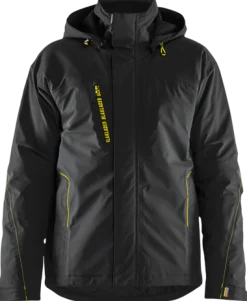 BLÅKLÄDER Jackor<FUNKTIONSJACKA 4484 1917 LÄTT, FODRAD STRETCH SVART/VGUL M