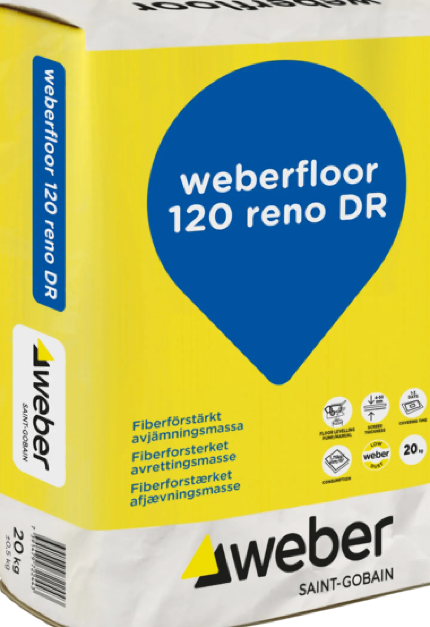 WEBER SAINT-GOBAIN GOLVBRUK FLOOR 120 RENO 20KG Sale