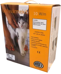 ARDEX Golvvärme<GOLVVÄRMEKIT 30M DIGITALT (3-4M²)