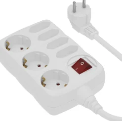 GELIA GRENUTTAG 3+4 KOMBI 1M M BRYT, VIT 3 JORD + 4 EUROPA H05VV-F Outlet