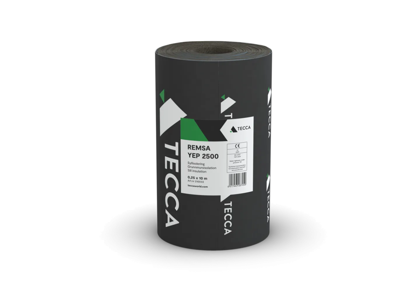 T-EMBALLAGE GRUNDISOLPAPP 15 CM X 10M YEP2500