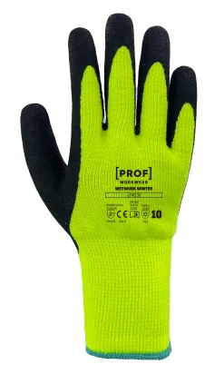 PROF HANDSKE POLAR LATEX GUL 8