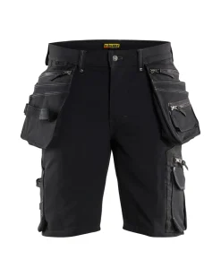 BLÅKLÄDER Shorts<HANTVERKSSHORTS 1988 1644 4-VÄGSSTRETCH X1900 BLACK C44