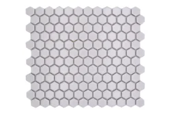 CELLO HEXAGON 26X30 WHITE MATT, HX055 (K)