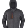 PROF HOODIE STICKAD SVART L Clearance