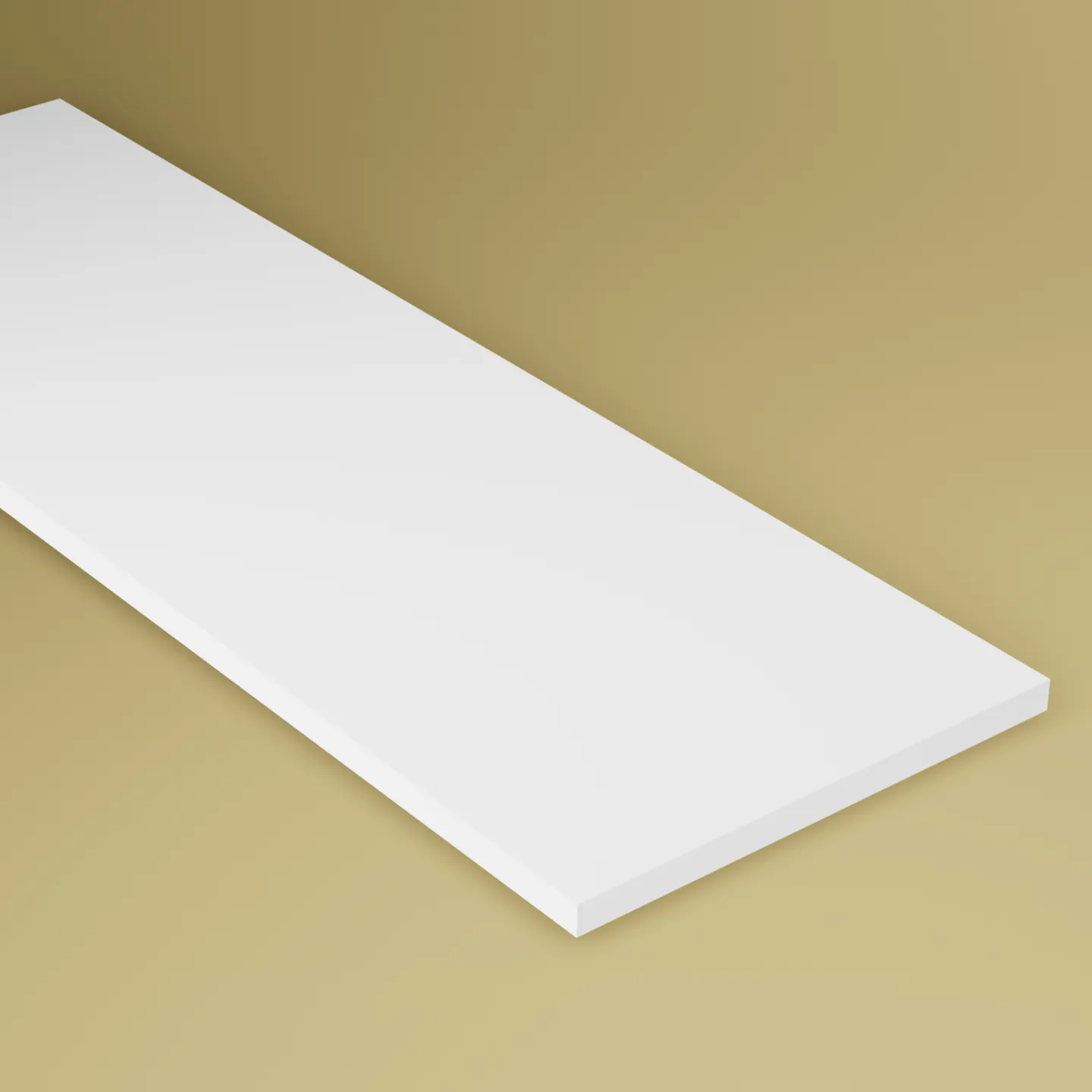 LUNDBERGS HYLLPLAN VIT MELAMIN 900X350X18MM Outlet