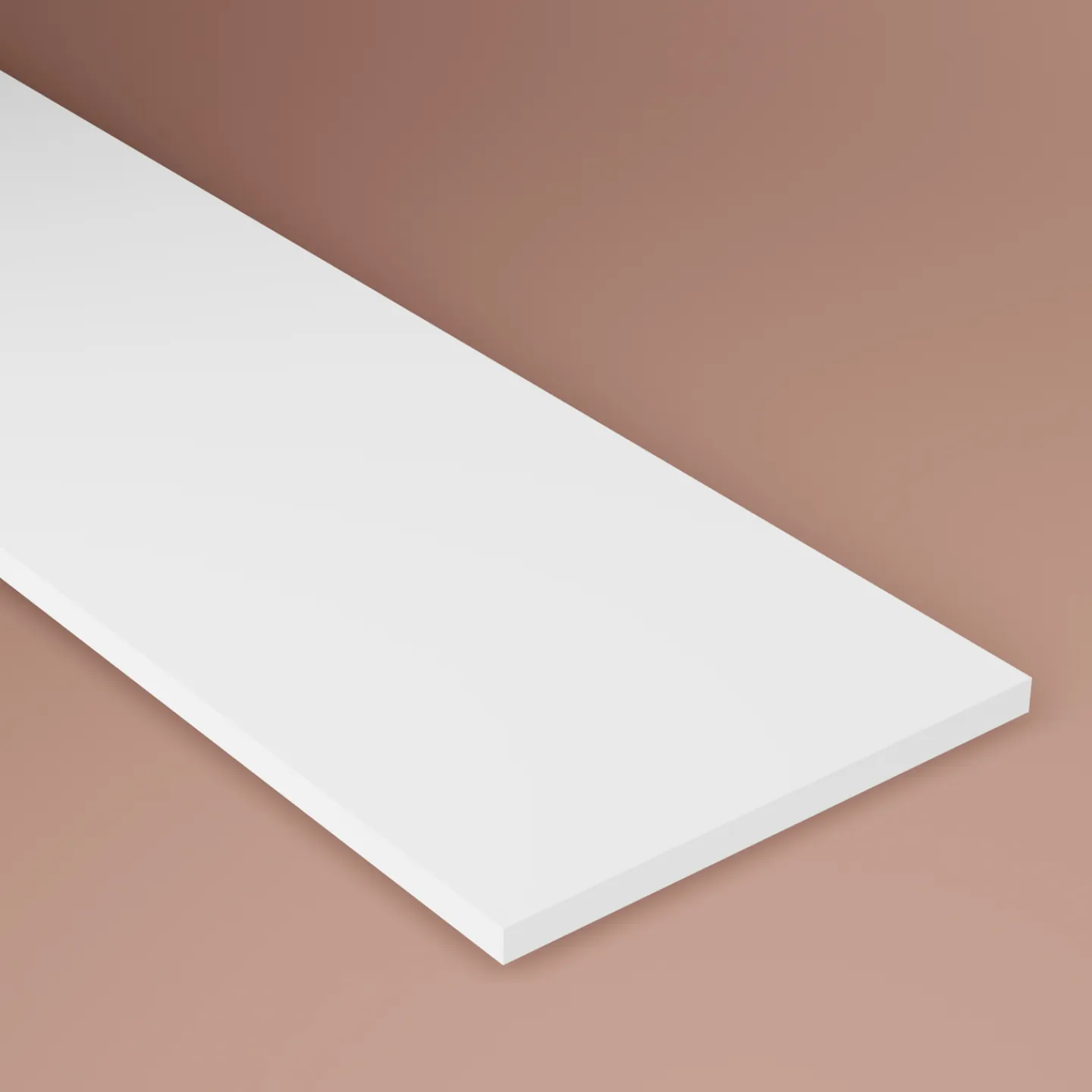 LUNDBERGS HYLLPLAN VIT MELAMIN 1800X300X18MM Hot