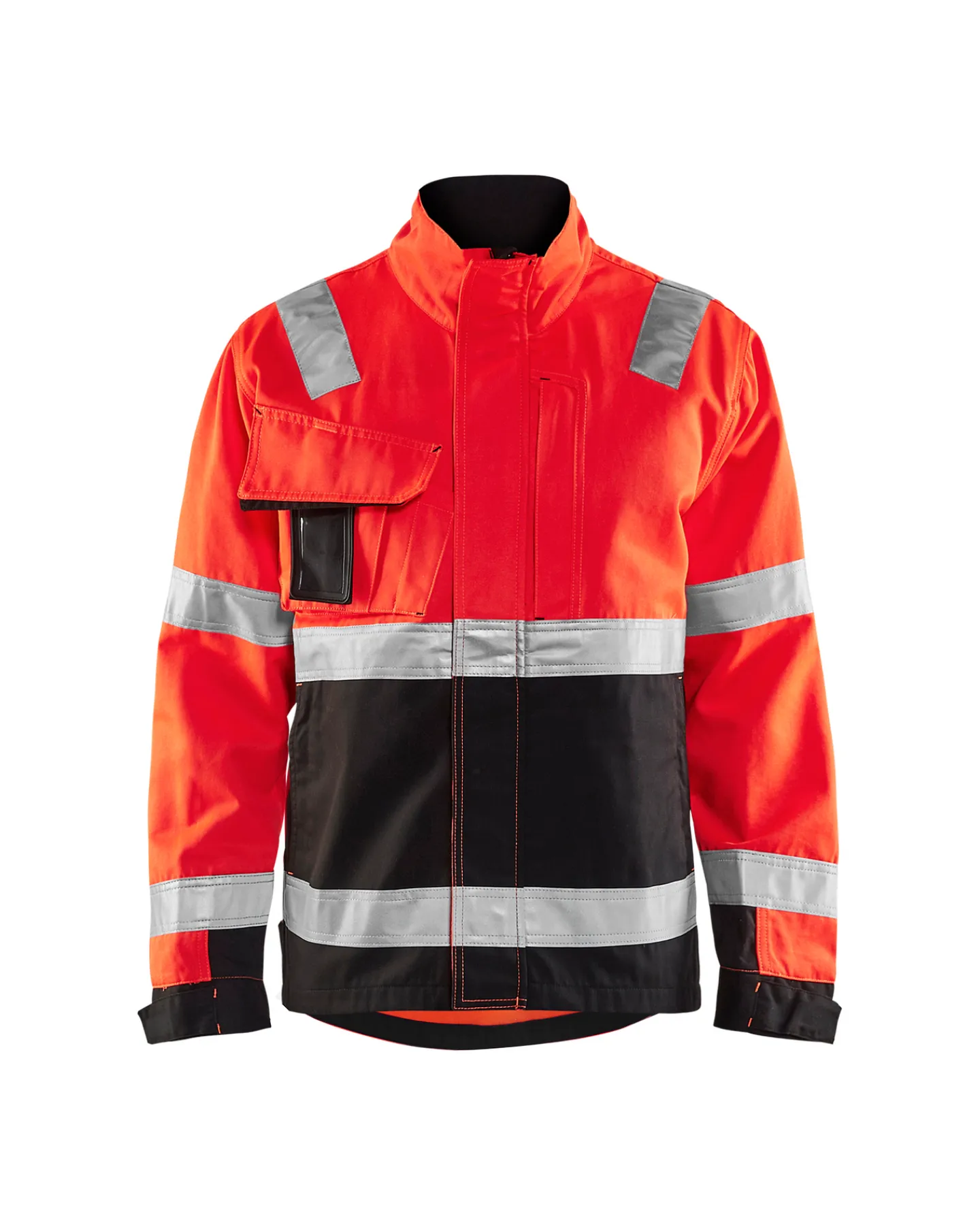 BLÅKLÄDER JACKA 4064 VARSEL KLASS3 RÖD M Sale