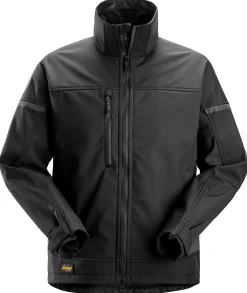 SNICKERS WORKWEAR Jackor<JACKA 1216 SOFTSHELL SVART L, STRETCH