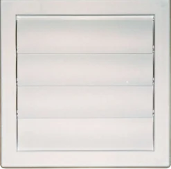 FRESH Ventiler Och Galler<JALUSIGALLER 15X15CM VIT U.BAK