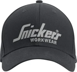 SNICKERS WORKWEAR Kepsar Och Mössor<KEPS MED LOGO SVART