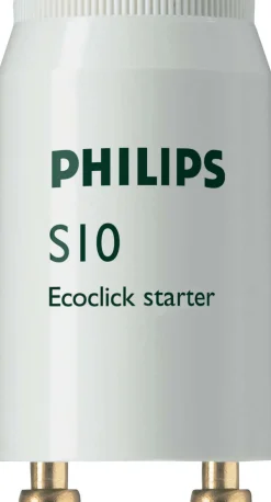 Glimtändare<LYSRÖRSTÄNDARE PHILIPS S10 4-65W