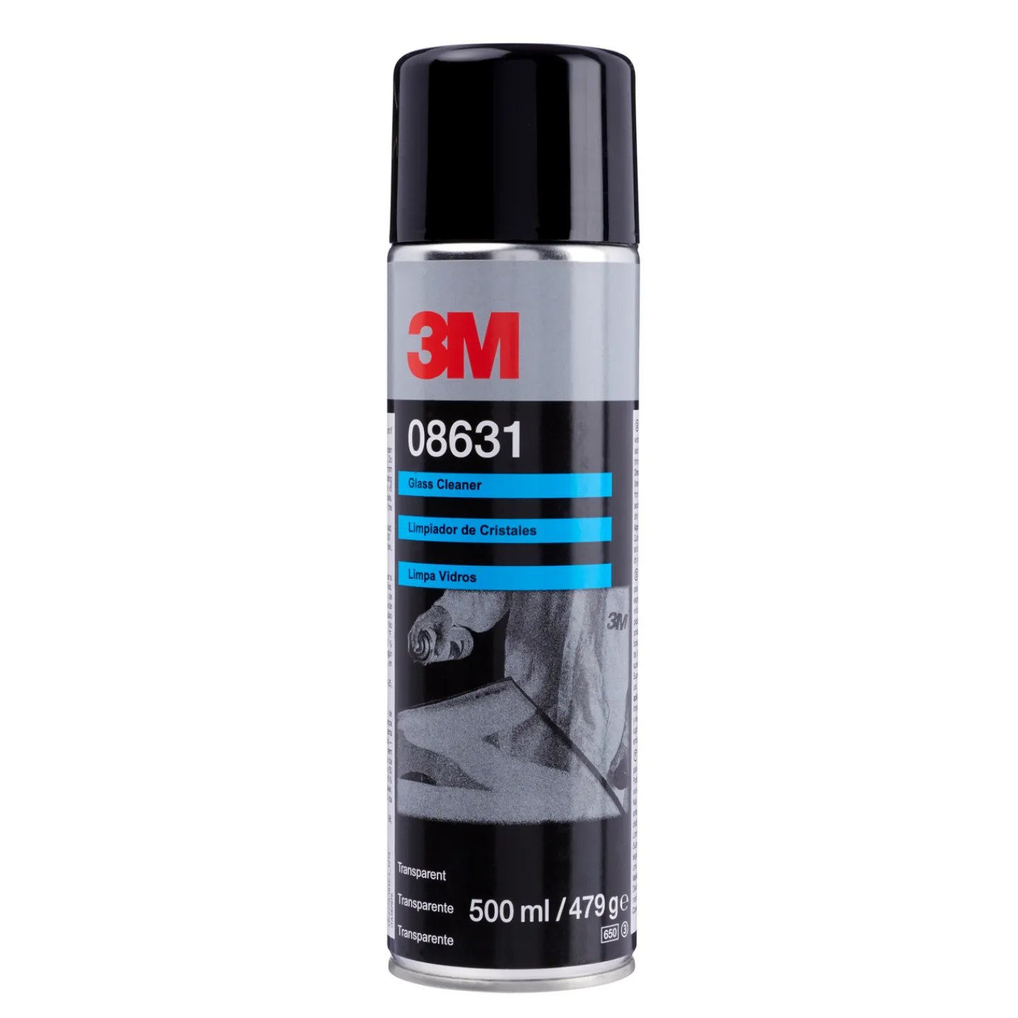 3M Övrigt Tätskikt<GLASPUTS TRANSPARENT SPRAY 08631A
