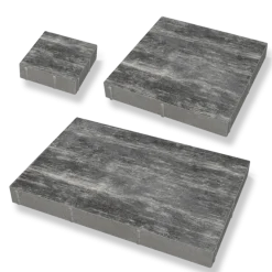 BENDERS MARKPLATTA CITY STORMIX MULTI SIZE GRÅ VIT SVARTMIX S 60MM
