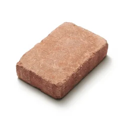 S:T ERIKS MARKSTEN RUSTIK KARMINRÖD, 133X200X50MM 9531-05050527 New