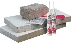 FIRESEAL Tätningslist<MINERALULLSSKIVA UNIVERSAL1201 BRANDTÄTNING