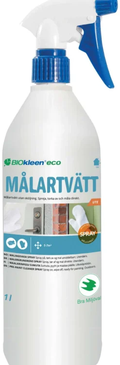 BIOKLEEN Övrigt Golv<MÅLARTVÄTT ECO SPRAY UTE 1L