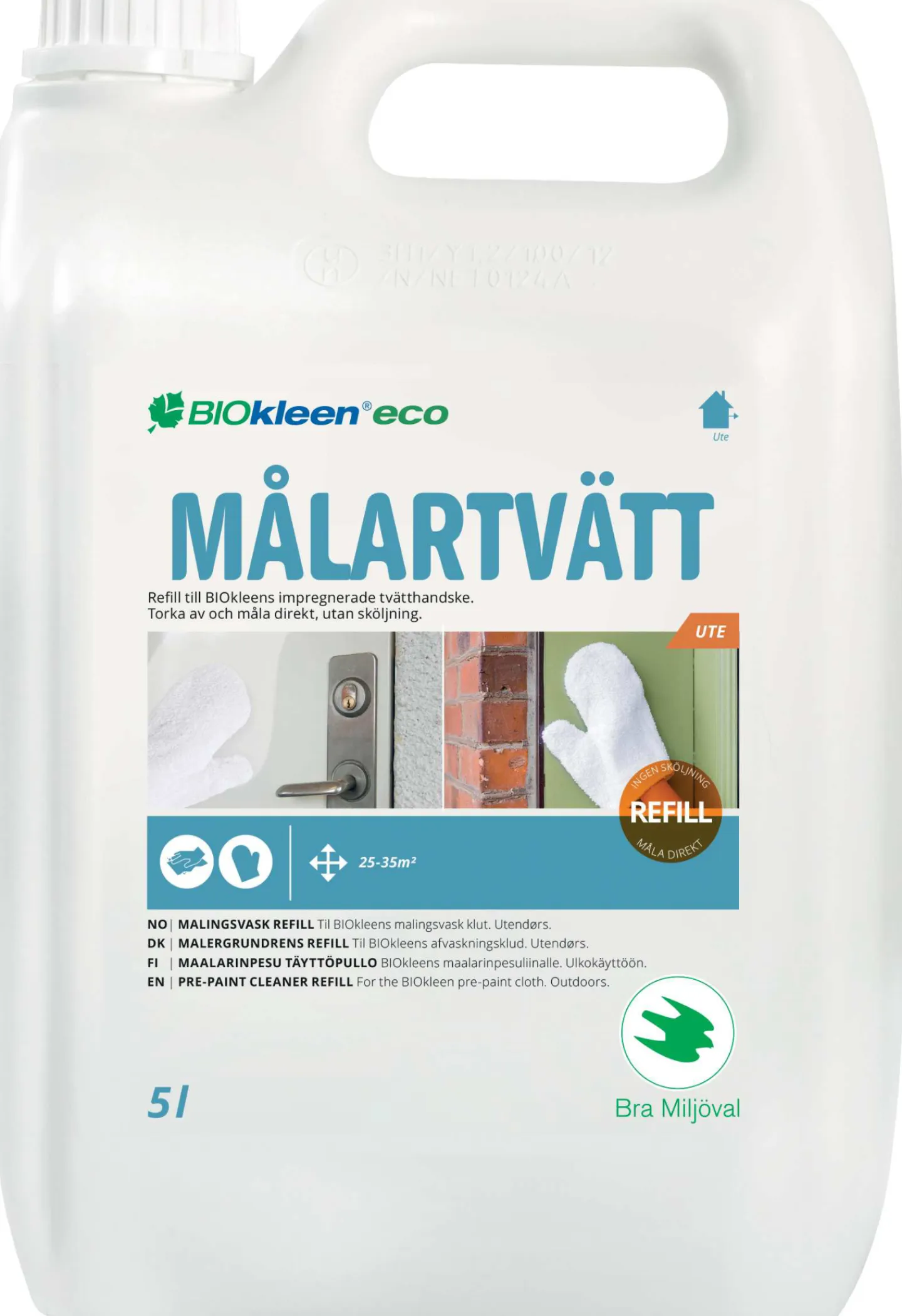 BIOKLEEN MÅLARTVÄTT ECO UTE 5L Best