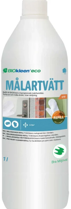 BIOKLEEN MÅLARTVÄTT ECO UTE 1L