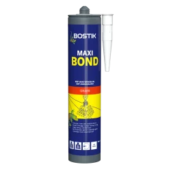 BOSTIK Monteringslim<MONTERINGSLIM MAXI-BOND 0.3L, OFF-WHITE 0,29L