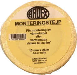 ARDEX Golvvärme<MONTERINGSTAPE 25M VÄRMEGOLV