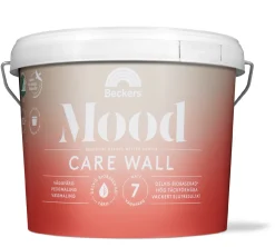 BECKERS Inomhusfärg<MOOD CARE WALL 7 VIT/BAS A 2,7, VÄGGFÄRG